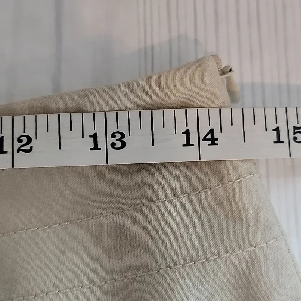Guess khaki mini skirt in cotton Women's Size 26